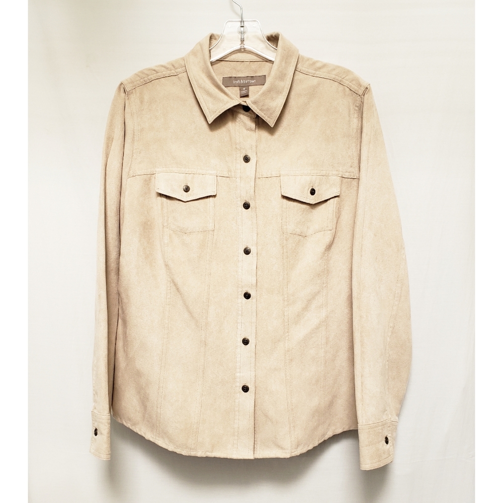 Croft & Barrel Suede-like Shirt